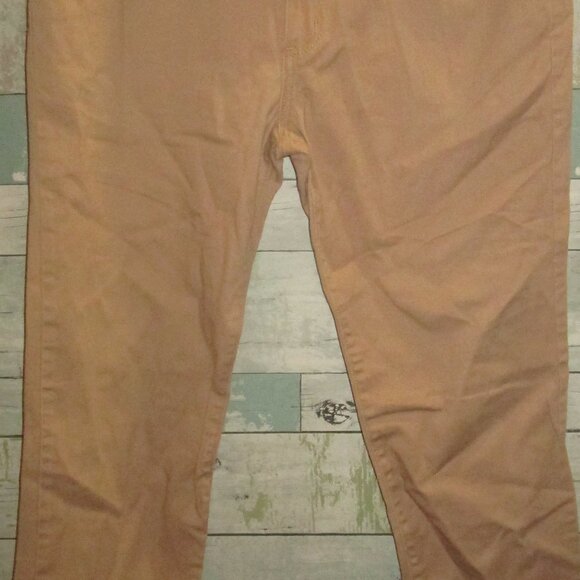 HEFT Denim Co men awesome beige jeans pants size 36 excellent - Picture 2 of 5